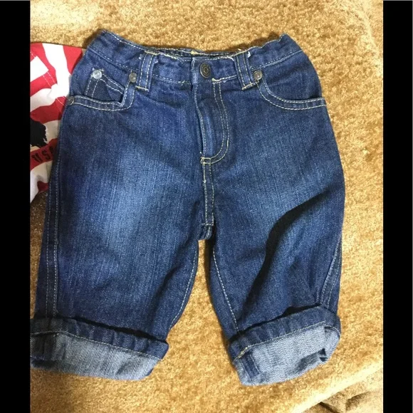 US POLO ASSOCIATION INFANT JEANS and SHIRT 3-6 mo. - Picture 4 of 8